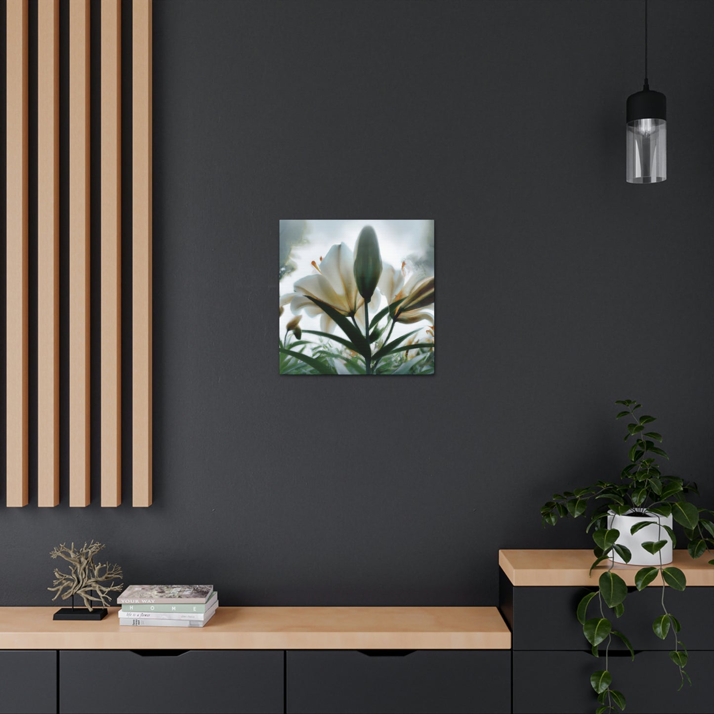 Lily in Bloom Forever - Canvas