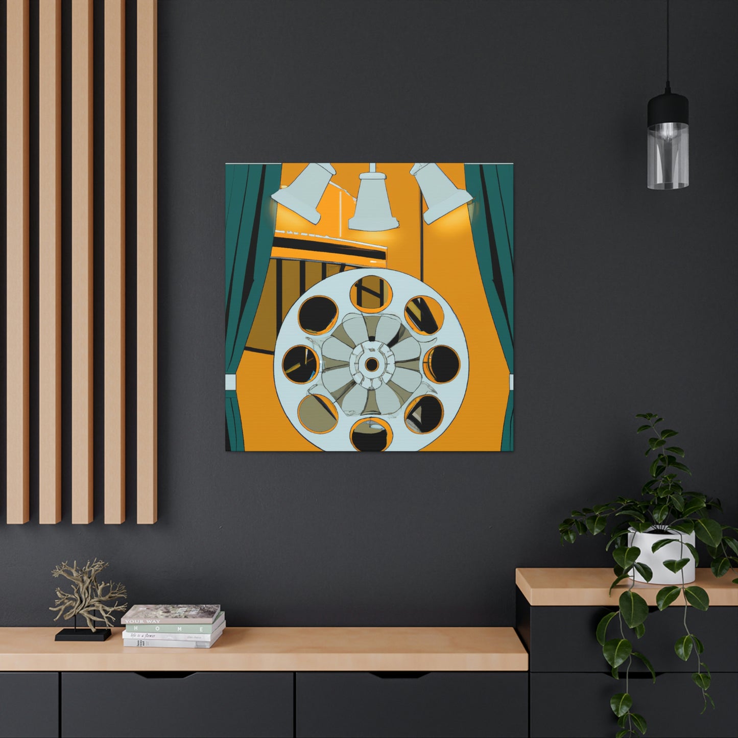 Movie Reels Deco. - Canvas