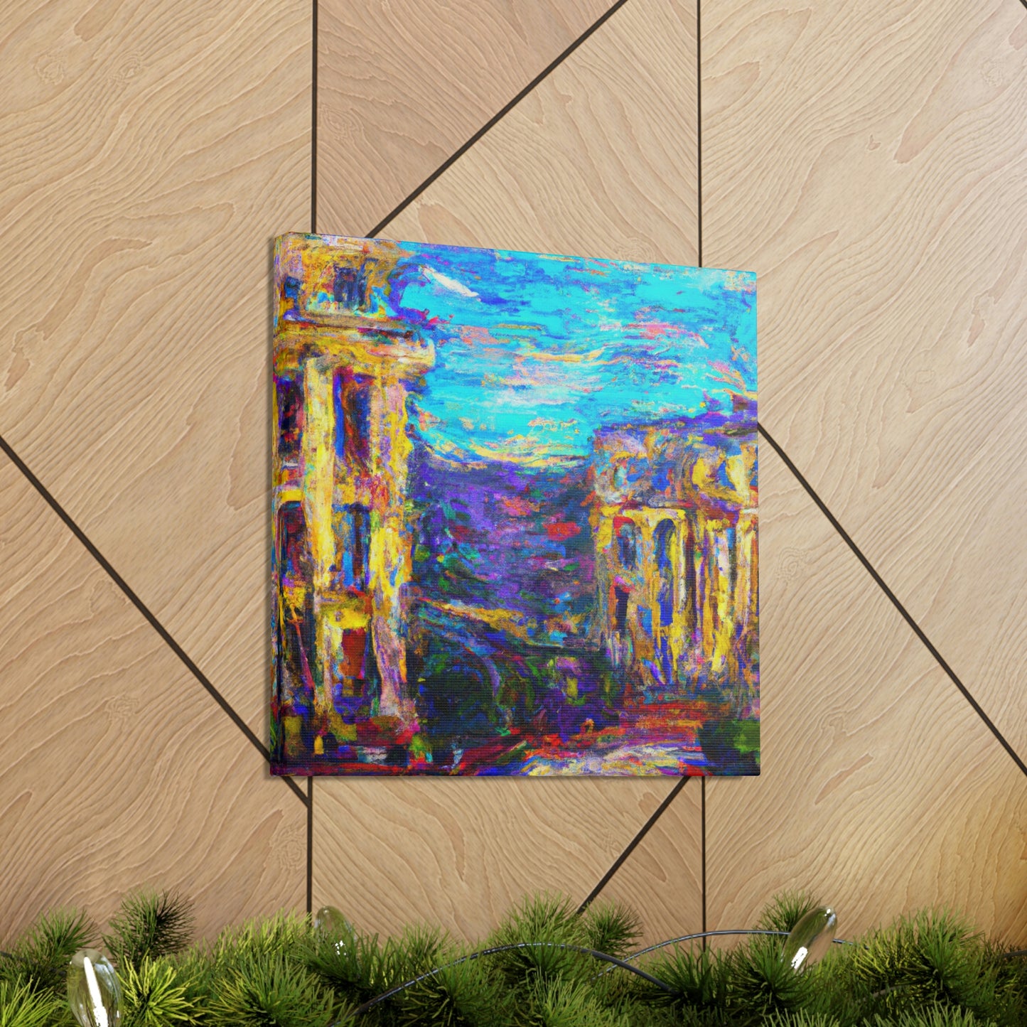 "Neo-Classical Renewal Vision" - Canvas