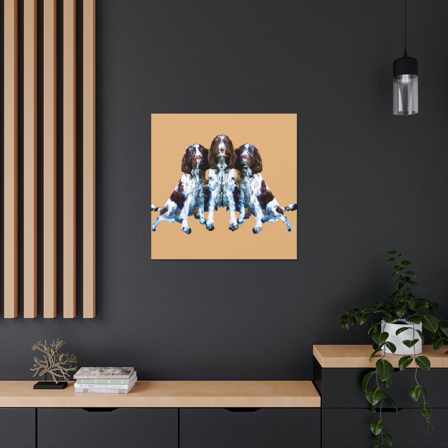 "Proud Springer Spaniel" - Canvas