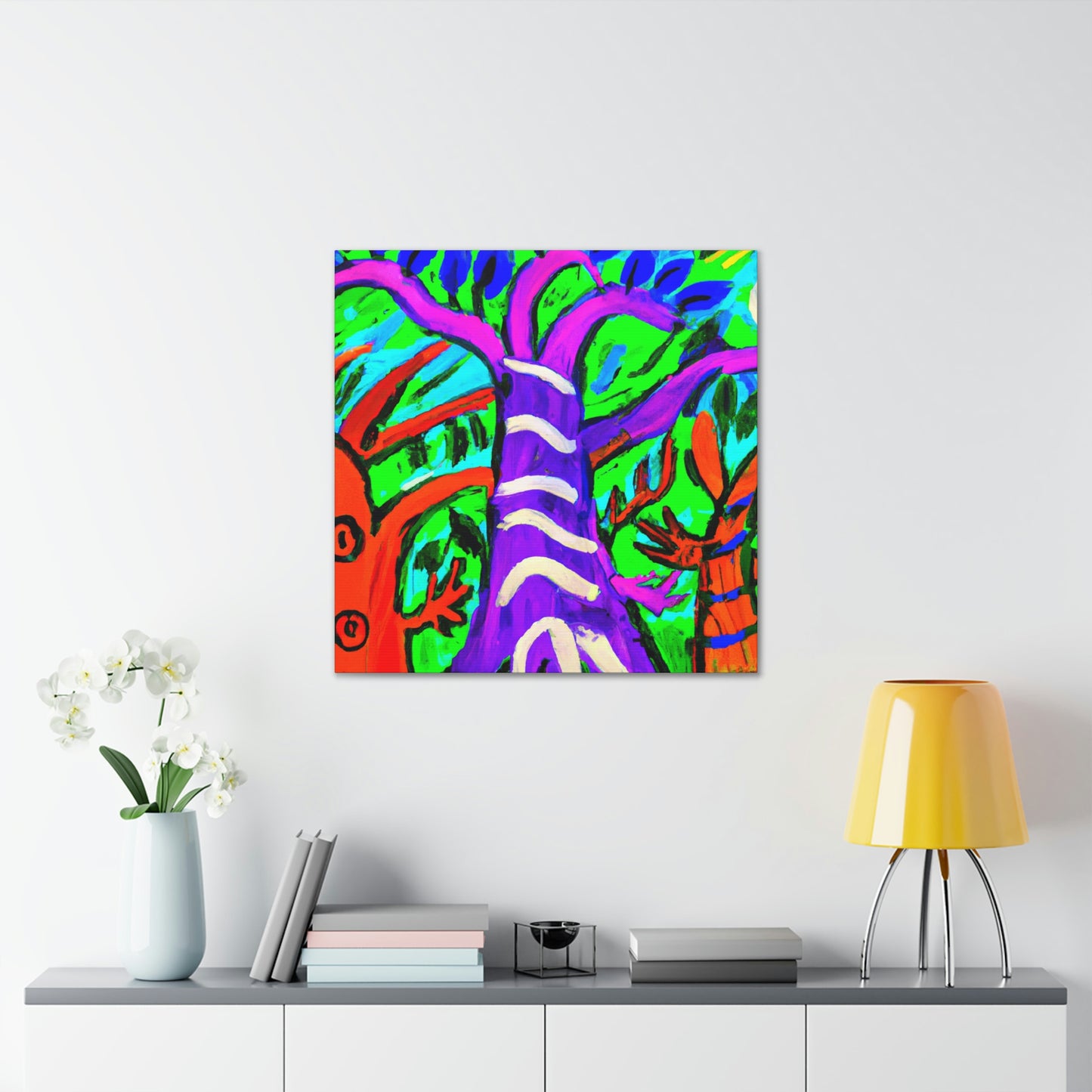 "Beech Tree Abstract Vision" - Canvas