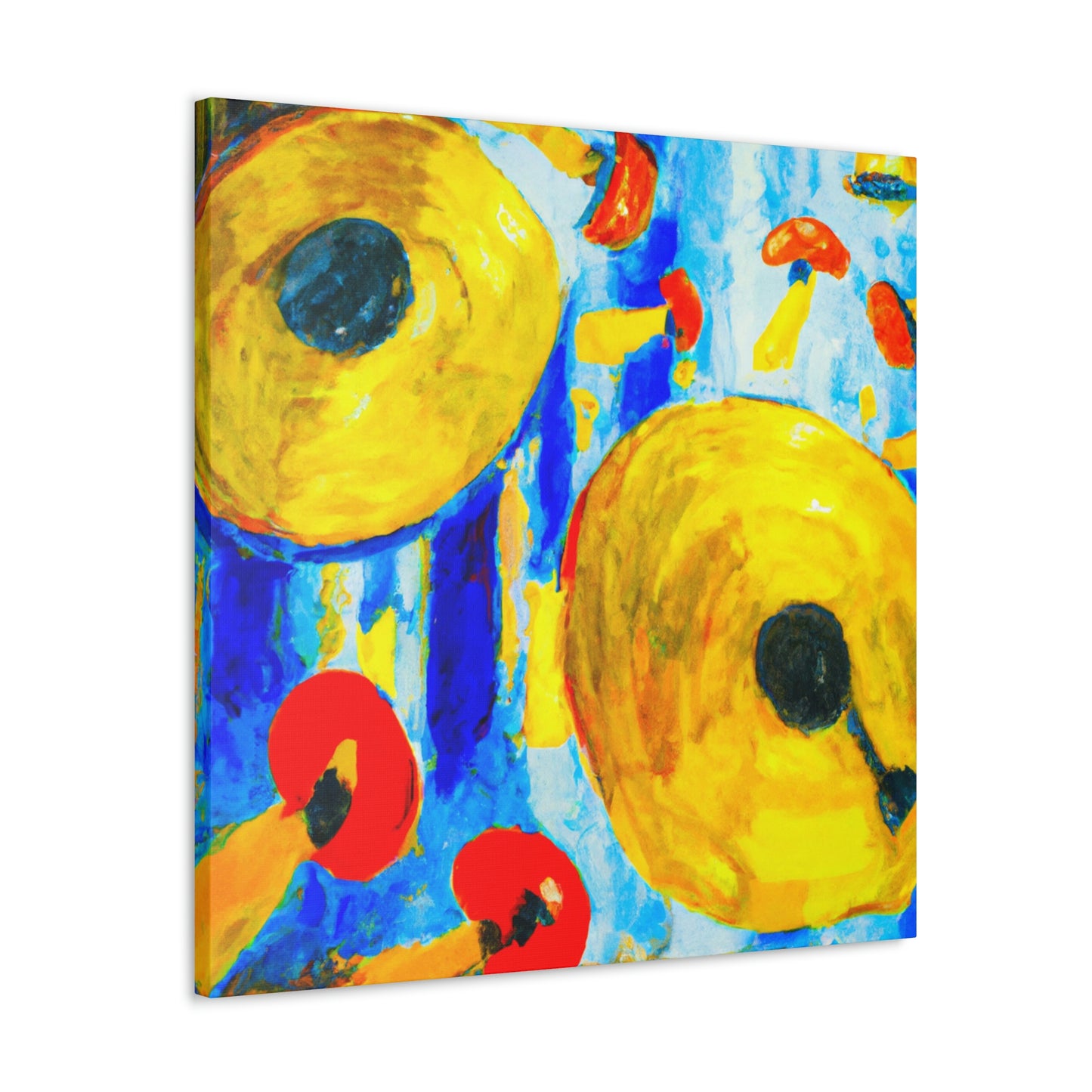 "Cymbals in Expressionism" - Canvas