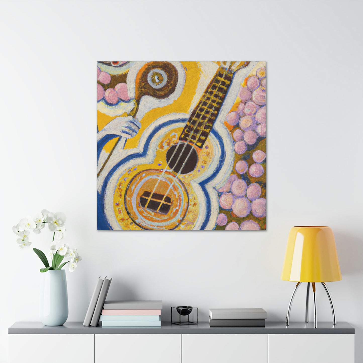 Ukelele Abstract Dreaming - Canvas