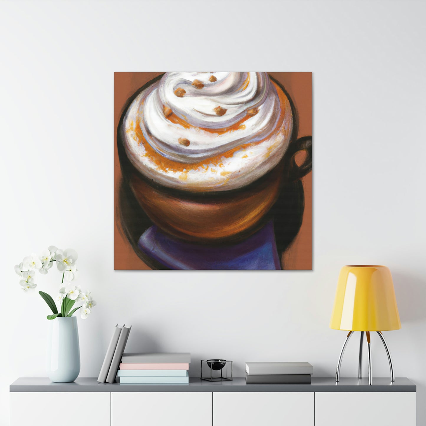 "Cappuccino in Realism" - Canvas