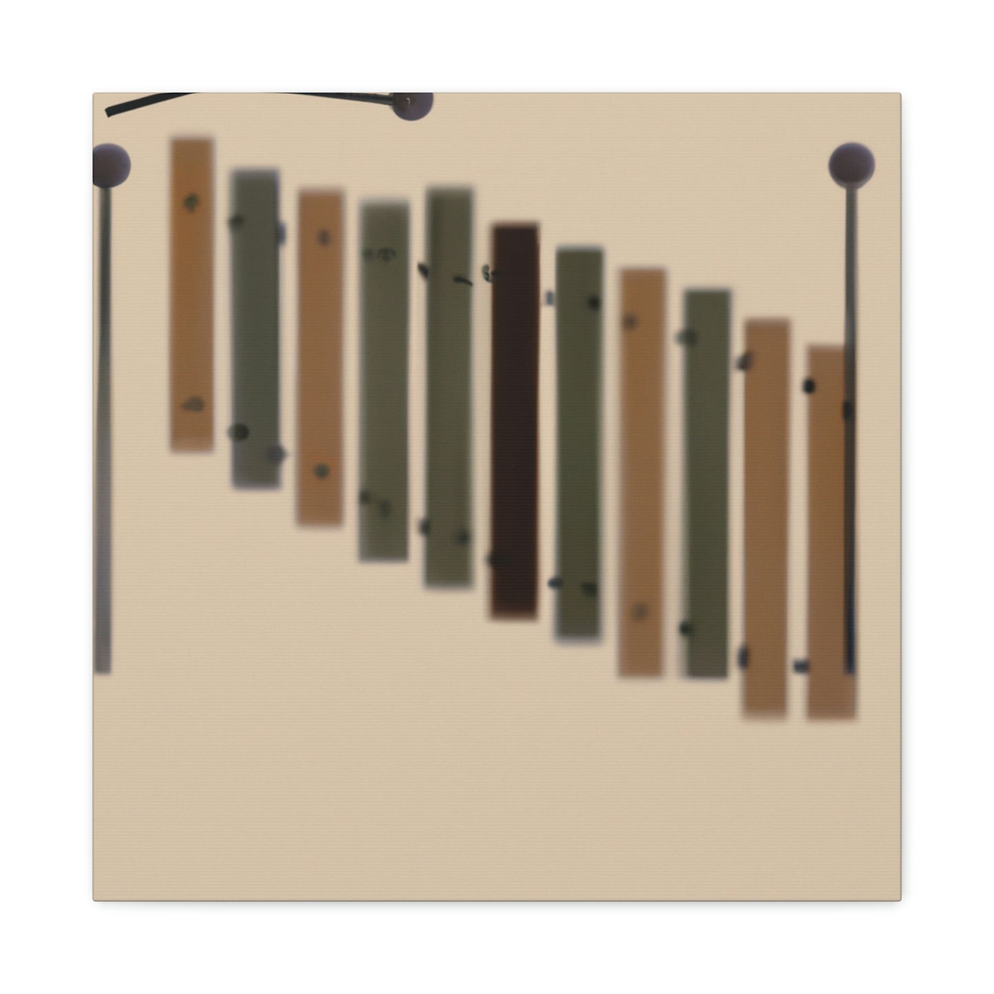 "Xylophone Abstract Minimalism" - Canvas