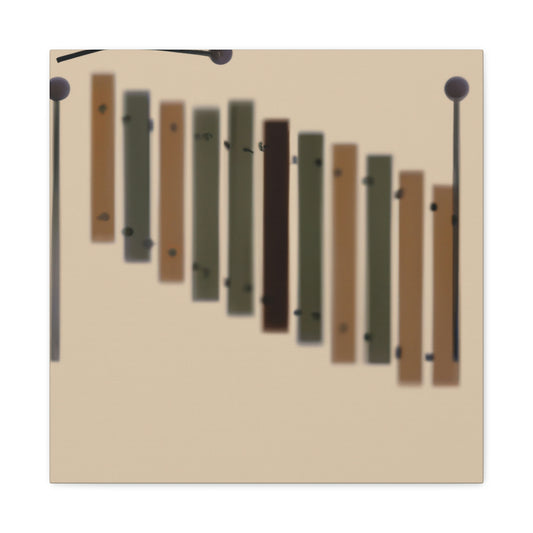 "Xylophone Abstract Minimalism" - Canvas