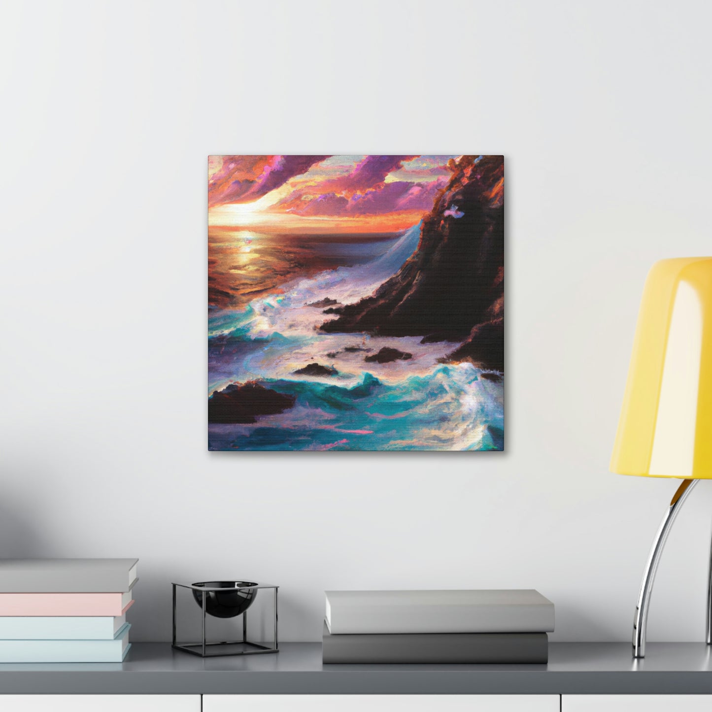 Sculpted Sublime Sunrise - Canvas