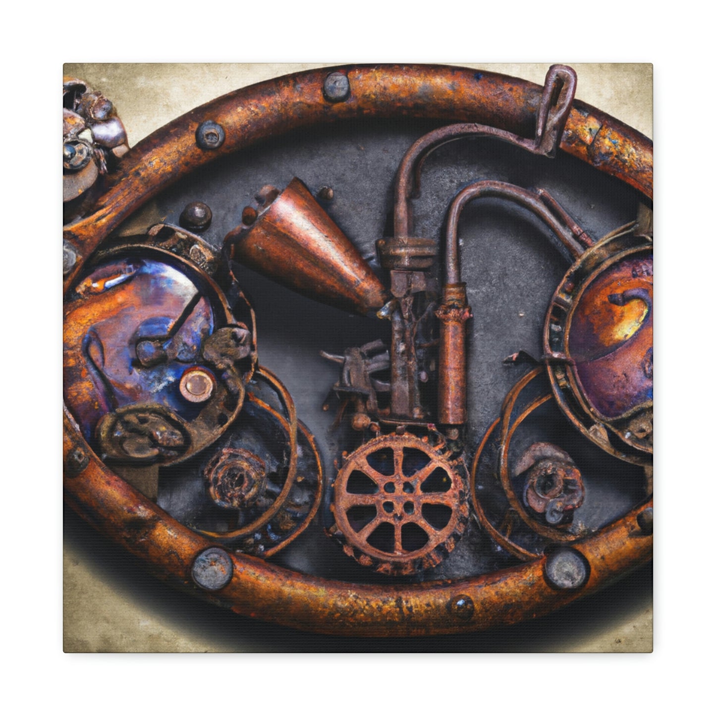 Clockwork Mechanical Majesty - Canvas