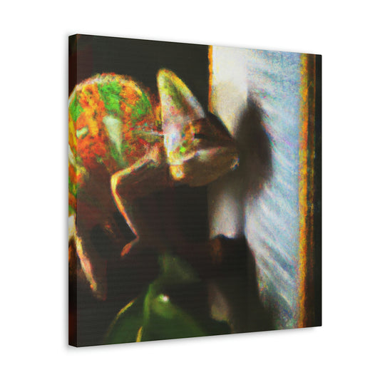 Veiled Chameleon Dreaming - Canvas