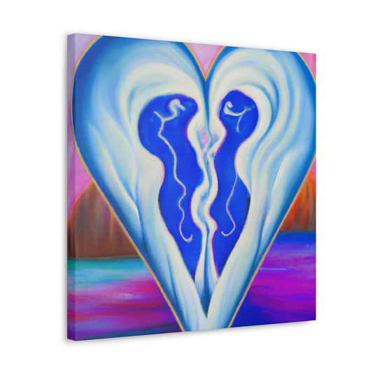 "Heartbeats of Love" - Canvas