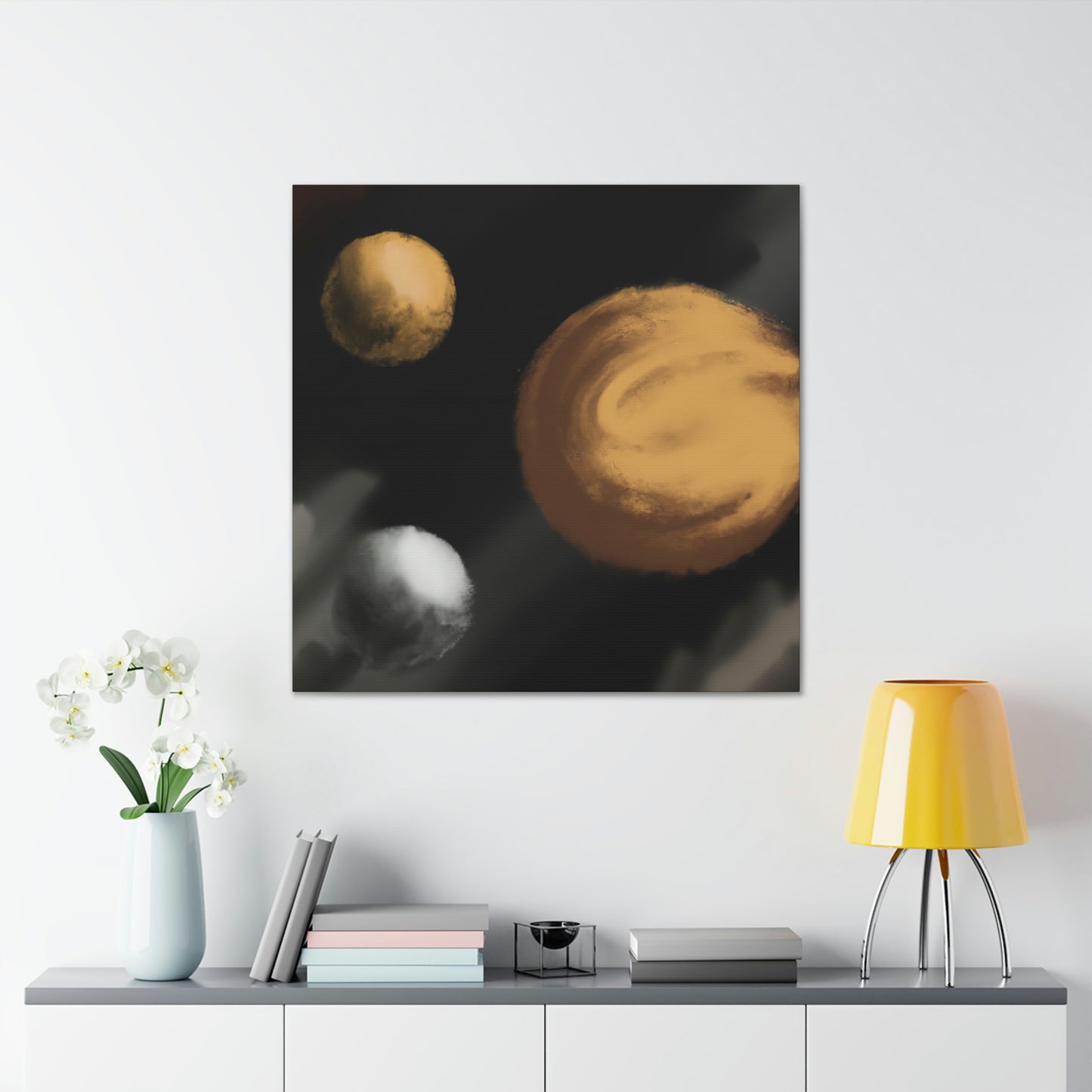 Planets in Technicolor - Canvas