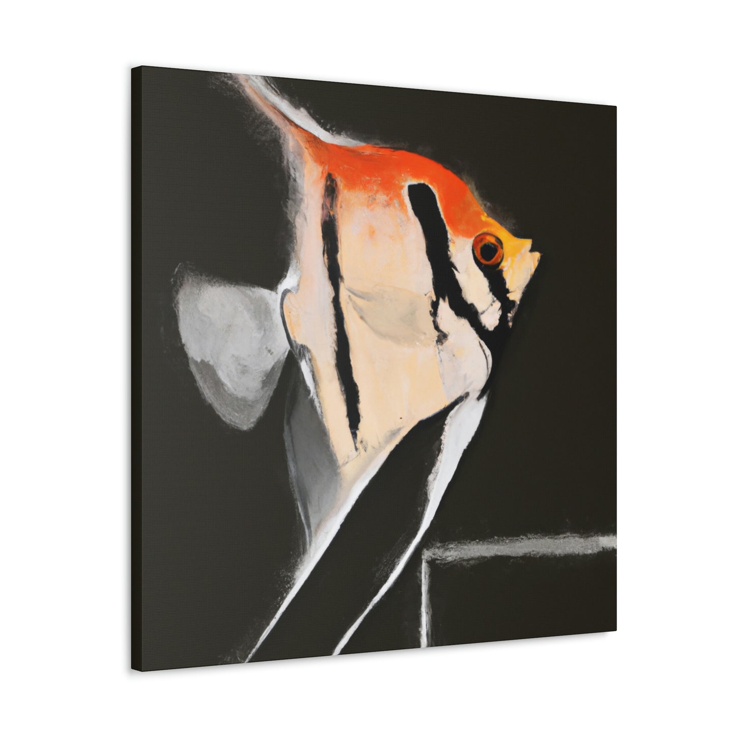 "Angelic Minimalism Fish" - Canvas