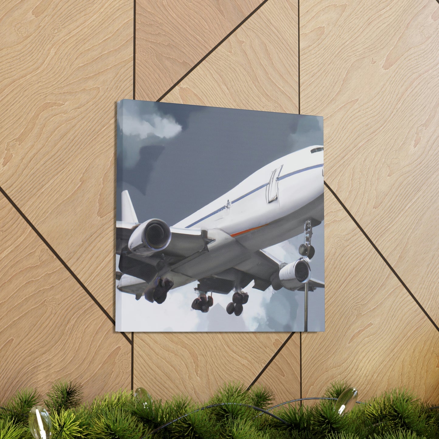 "Flight of the Plane" - Canvas