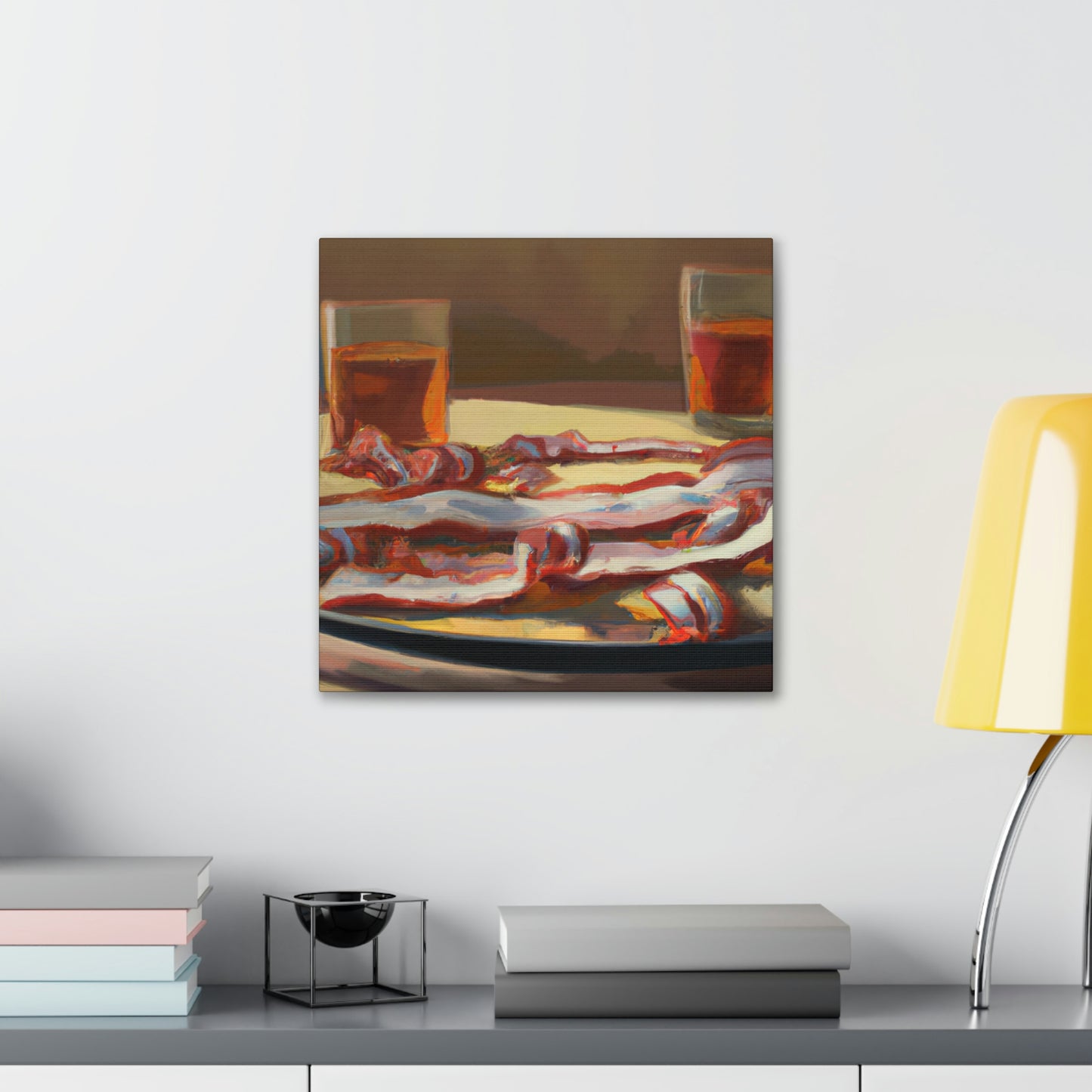 "Bacon in Hyperrealism" - Canvas