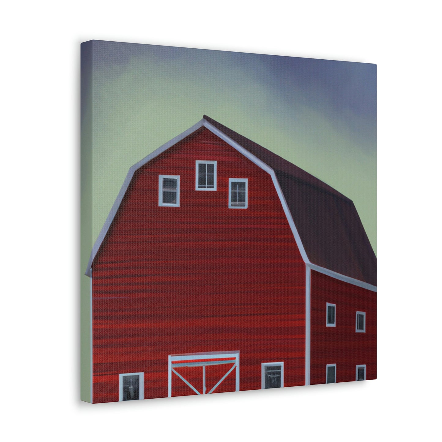 Barn In Monochrome. - Canvas