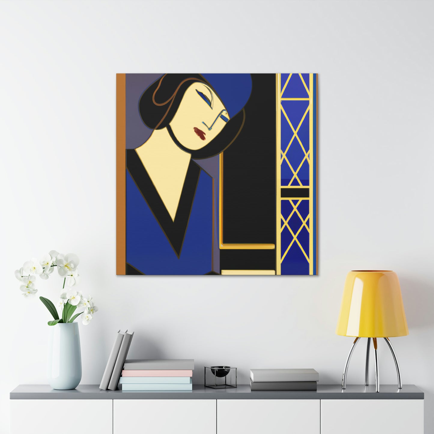 "Roaring Flapper Splendor" - Canvas