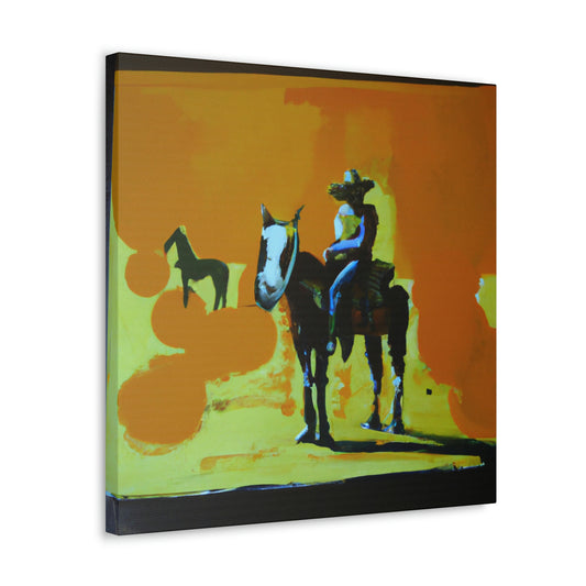 "Hitching Post Evocation" - Canvas