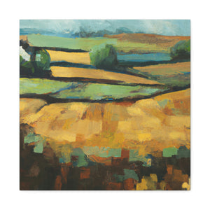 Harvesting Crop Fields - Canvas