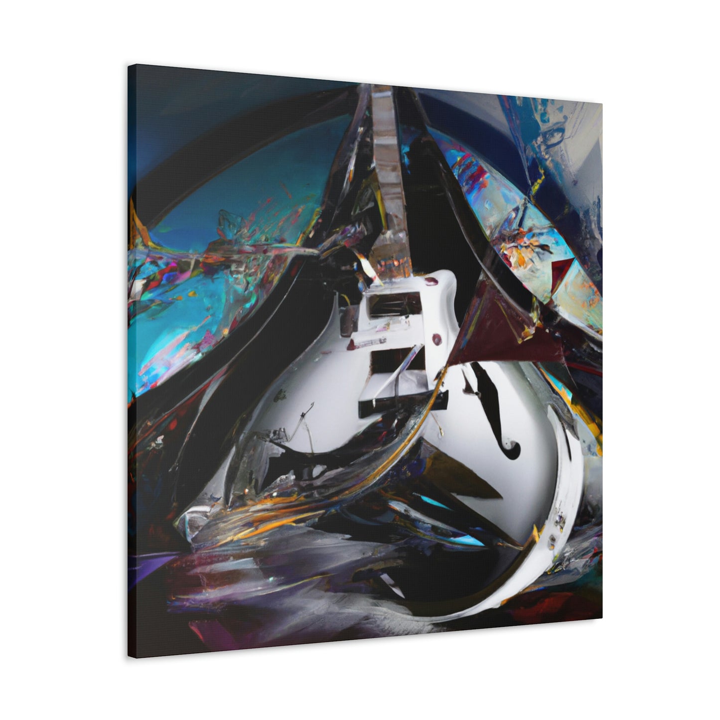 "Electric Guitar Fantasia" - Canvas