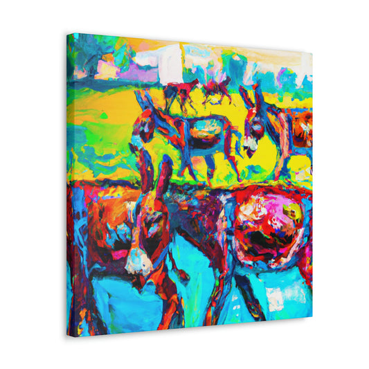 "A Donkey's Tale" - Canvas