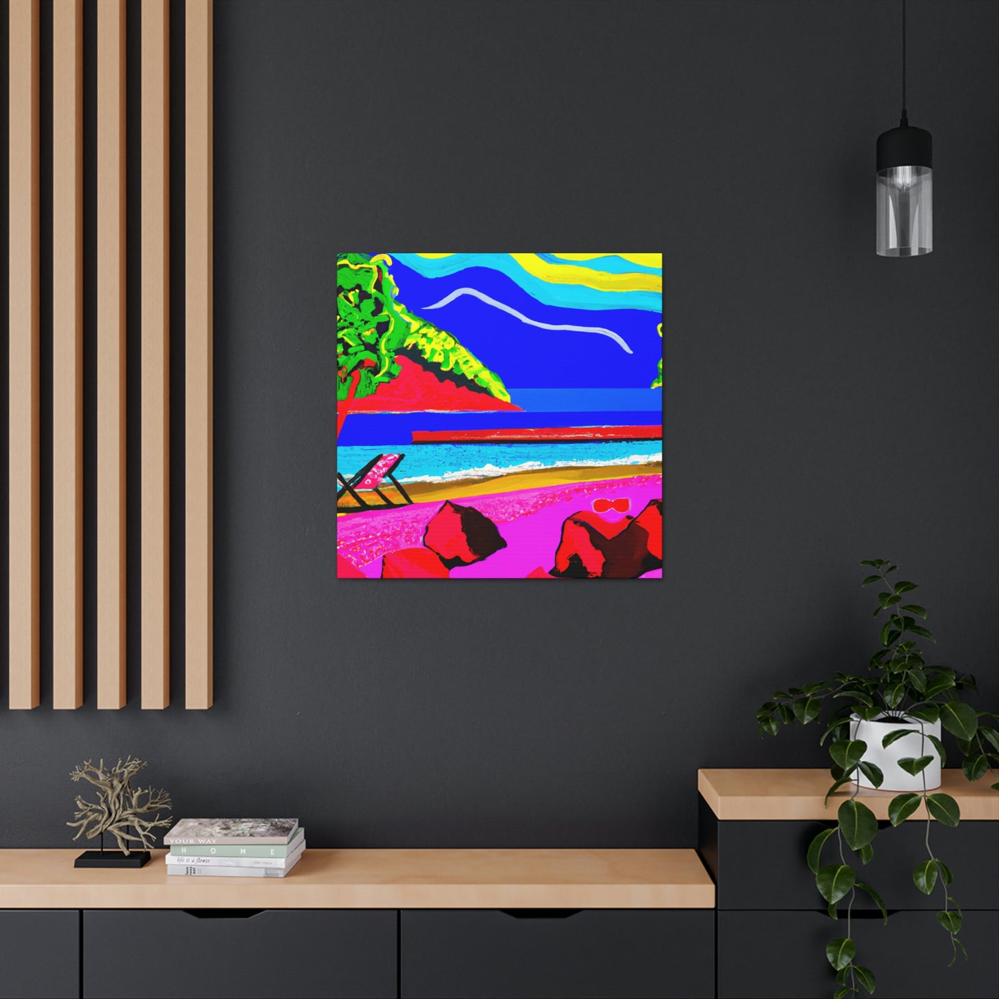 "Fauve Beach Colours" - Canvas