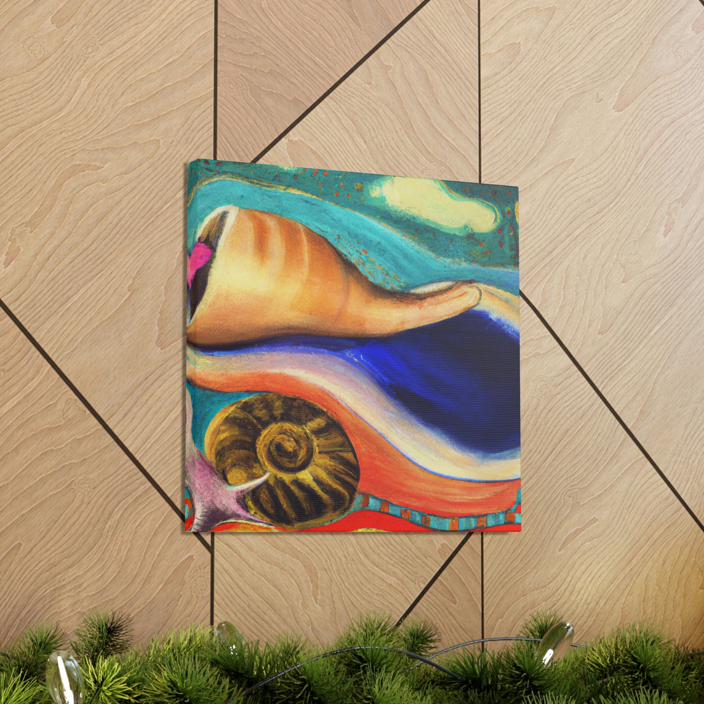 "Sea Shell Symphony" - Canvas