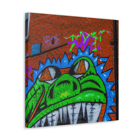 Vibrant Urban Metamorphosis - Canvas