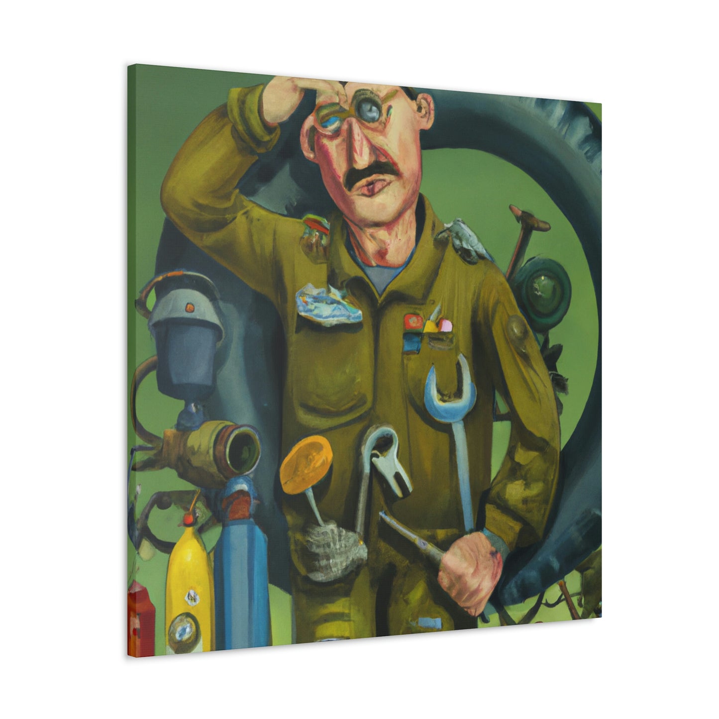 The Mechanic's Toolbox - Canvas