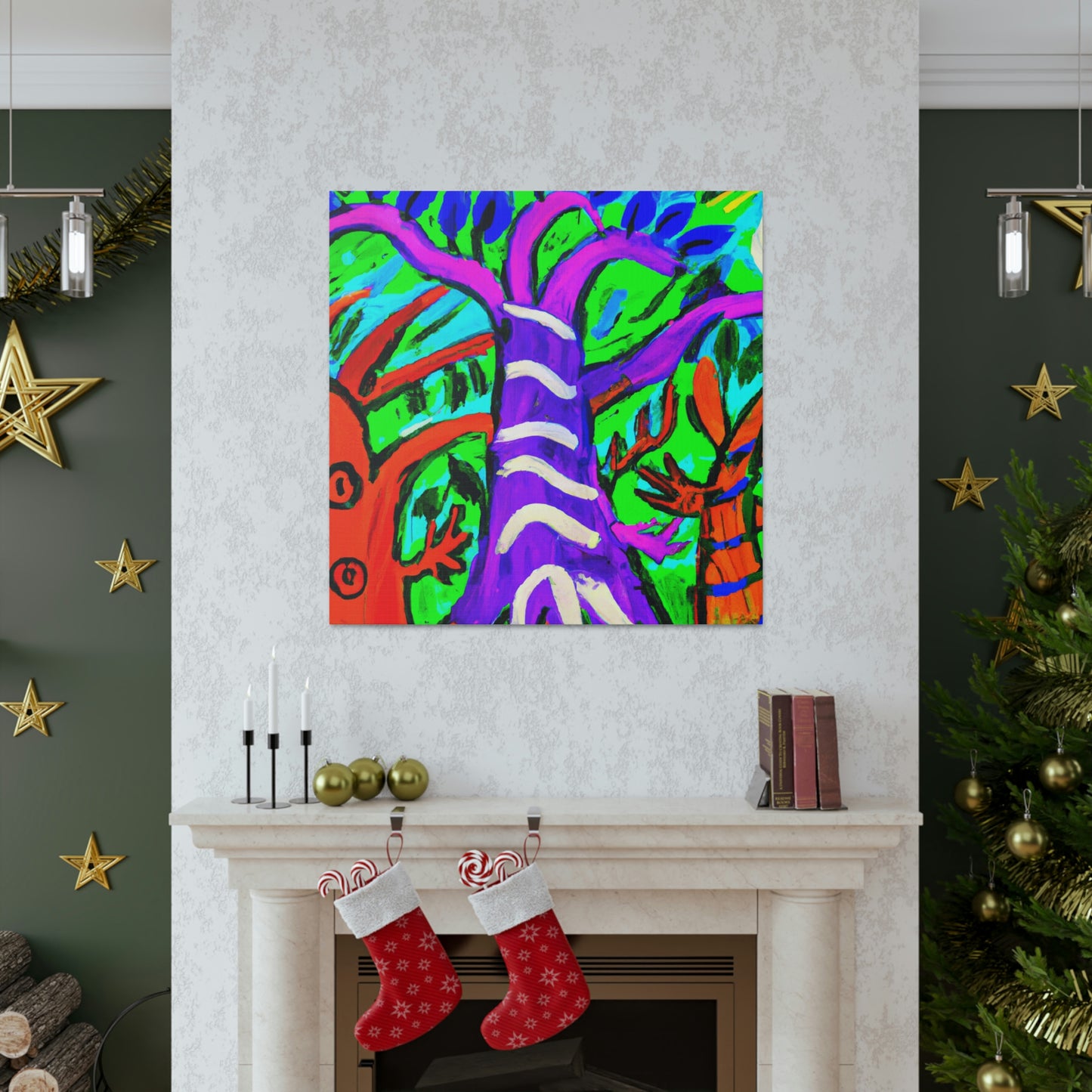 "Beech Tree Abstract Vision" - Canvas