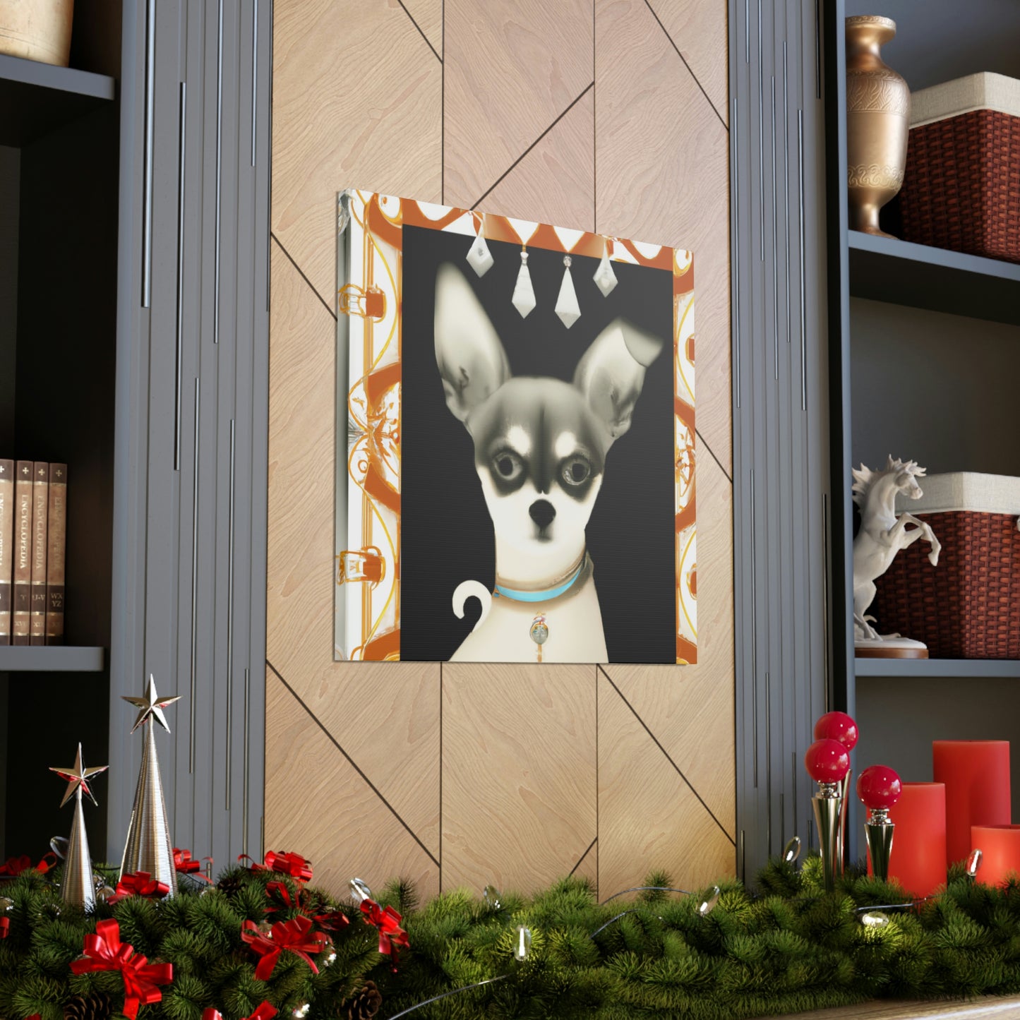 Blazing Chihuahua Splendor - Canvas