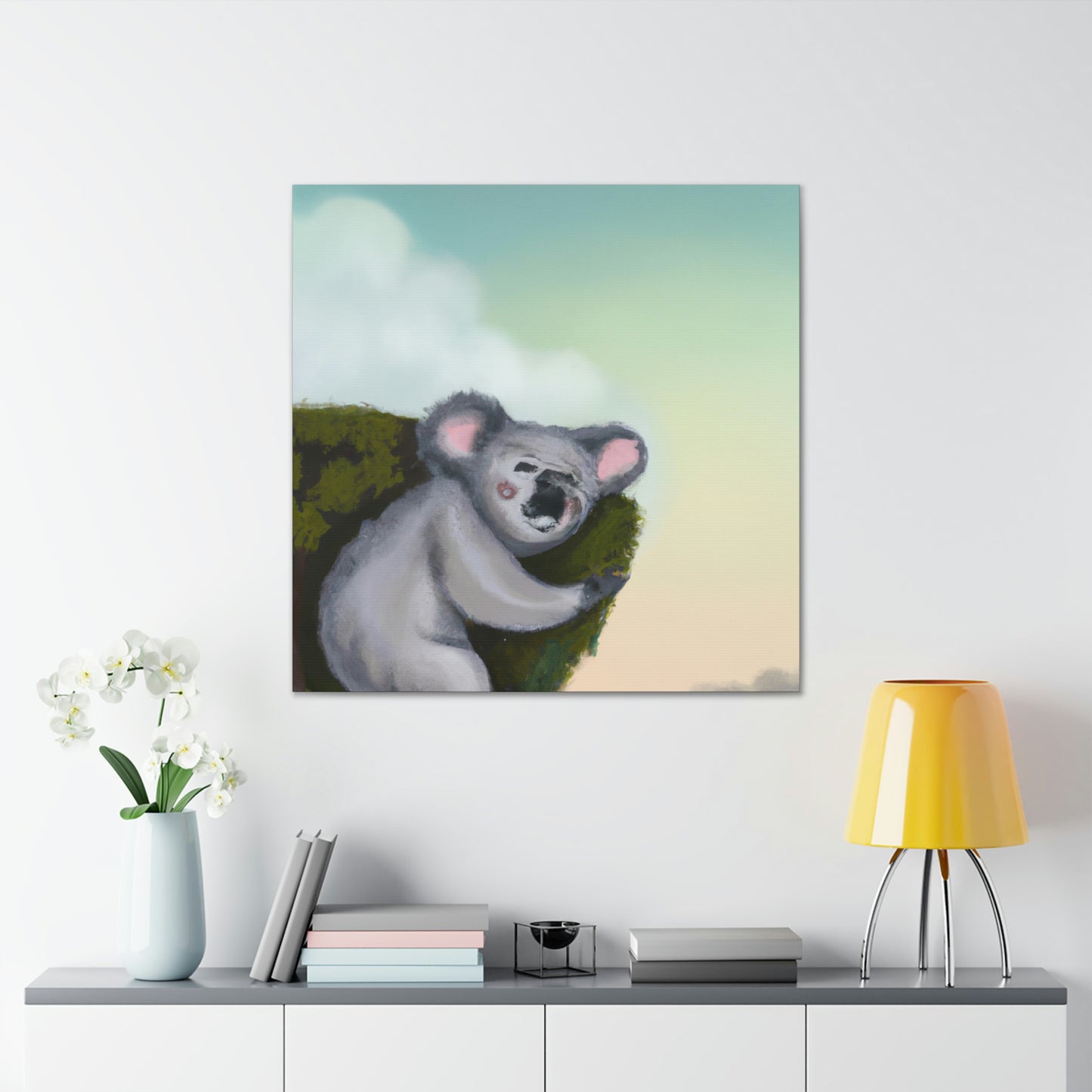 "Koalas in the Sunset" - Canvas