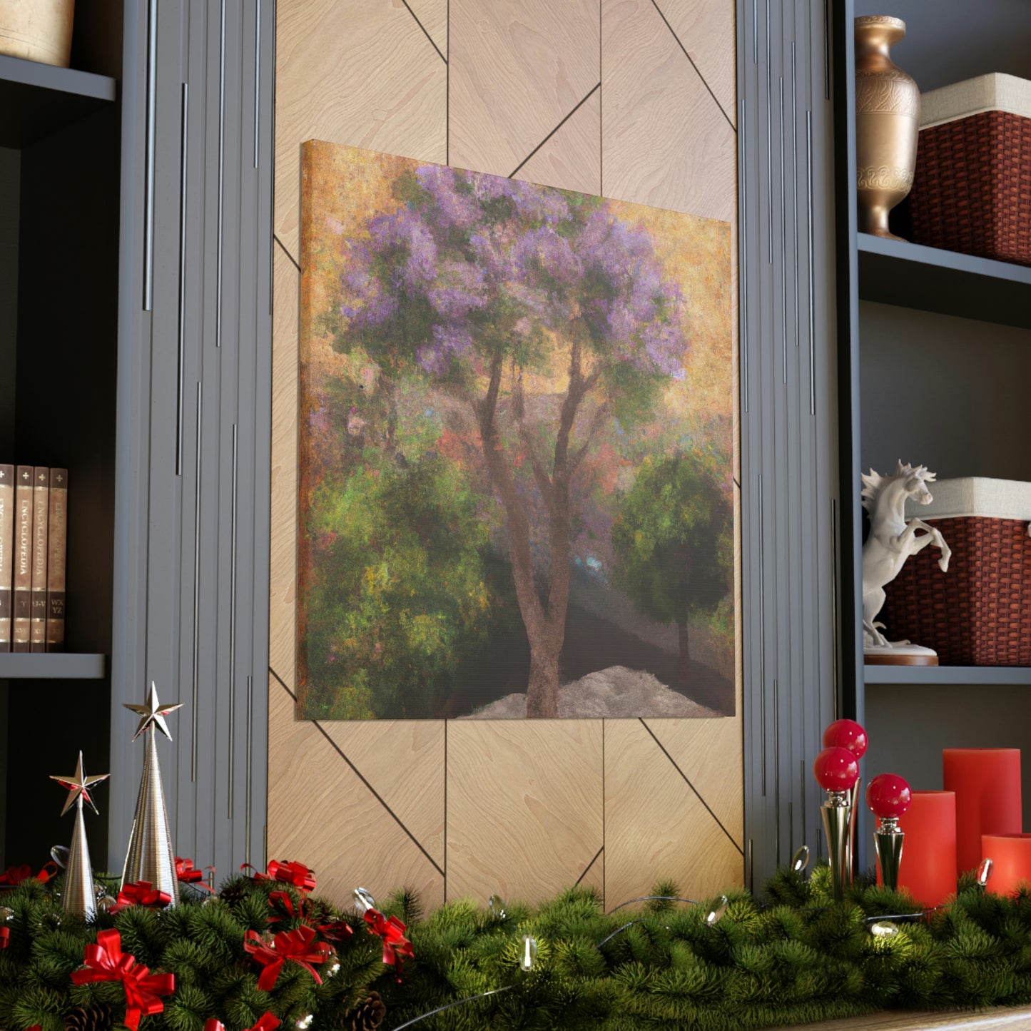 Jacaranda Tree Magic - Canvas