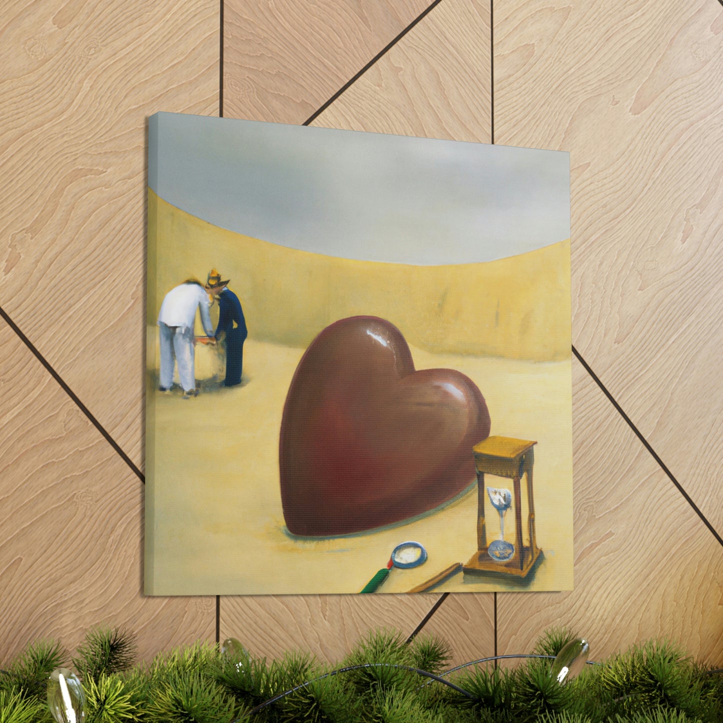 "Heart in the Sandscape" - Canvas