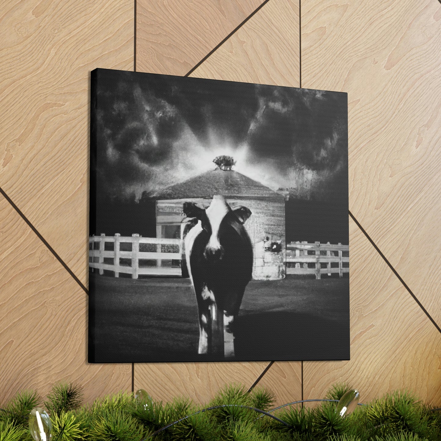 Milk Cow Metamorphosis - Canvas