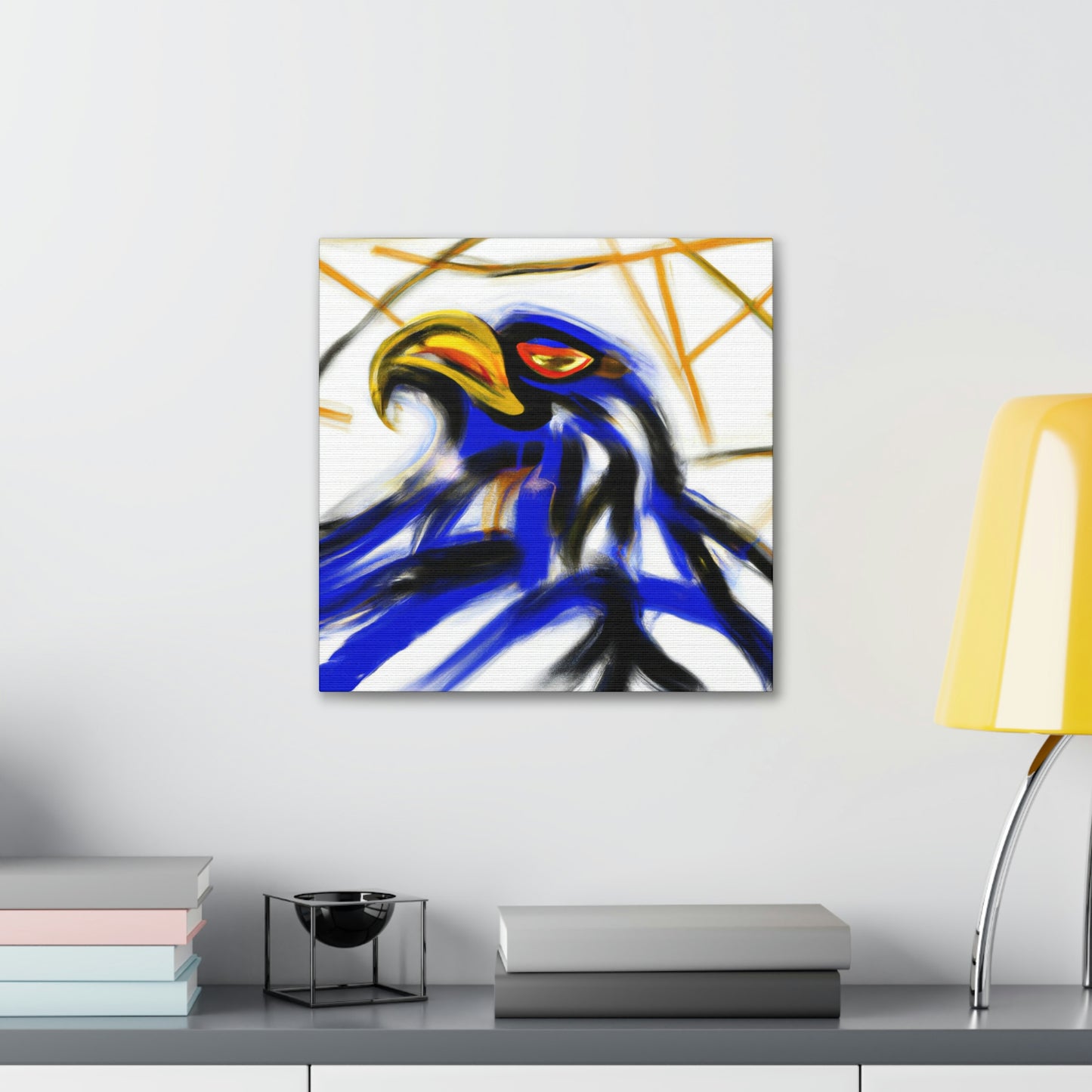 Eagle in Expressionism - Canvas