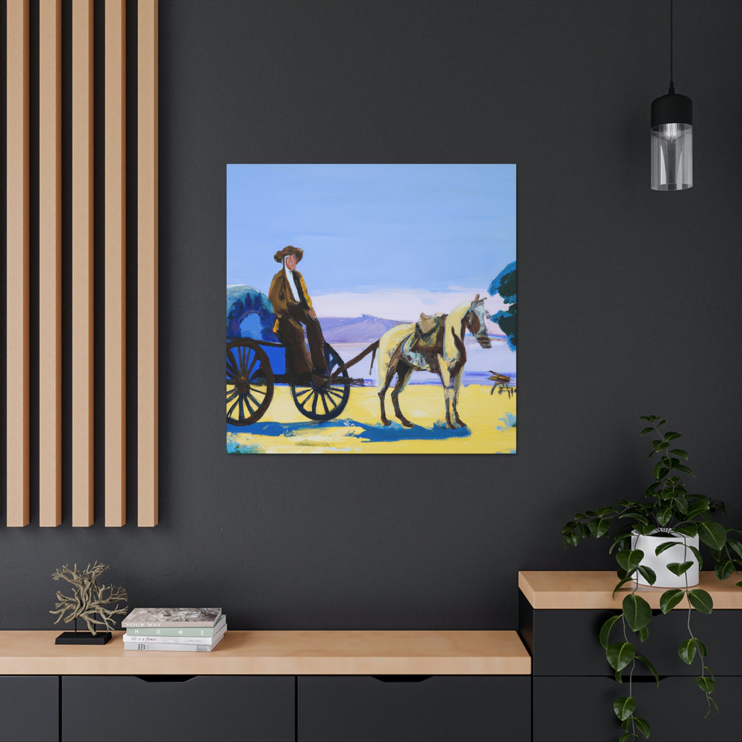 Stagecoach of Dreams - Canvas