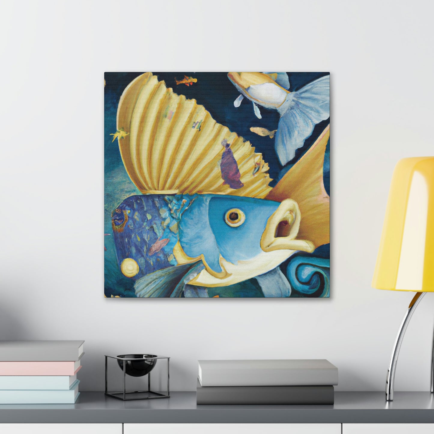 Fishes in the Stream - Canvas