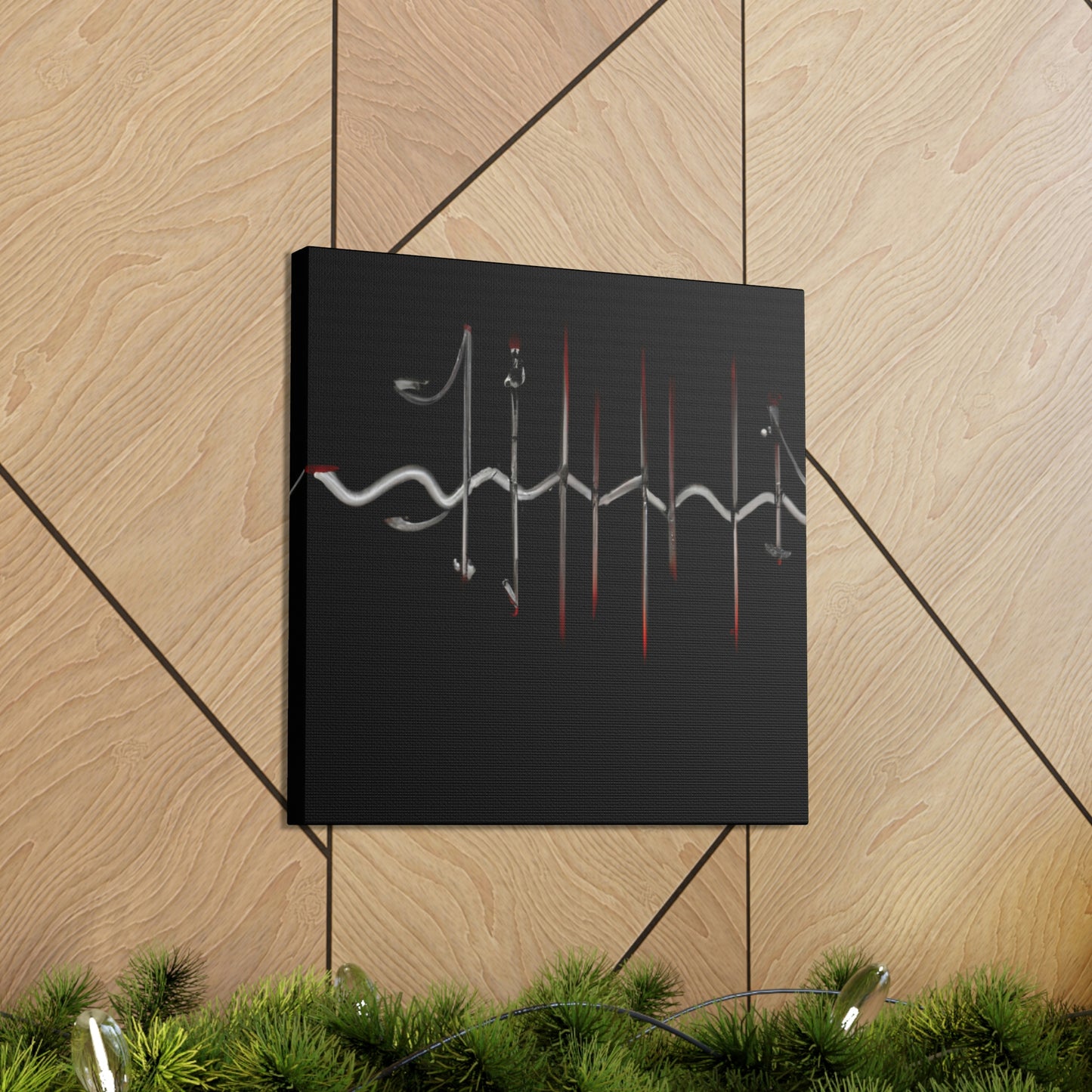 "Sound Wave Symphony" - Canvas