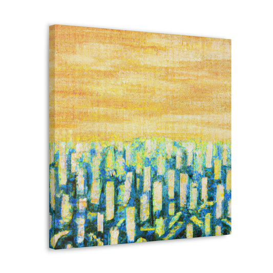 Corn in Moonlight Gloaming - Canvas