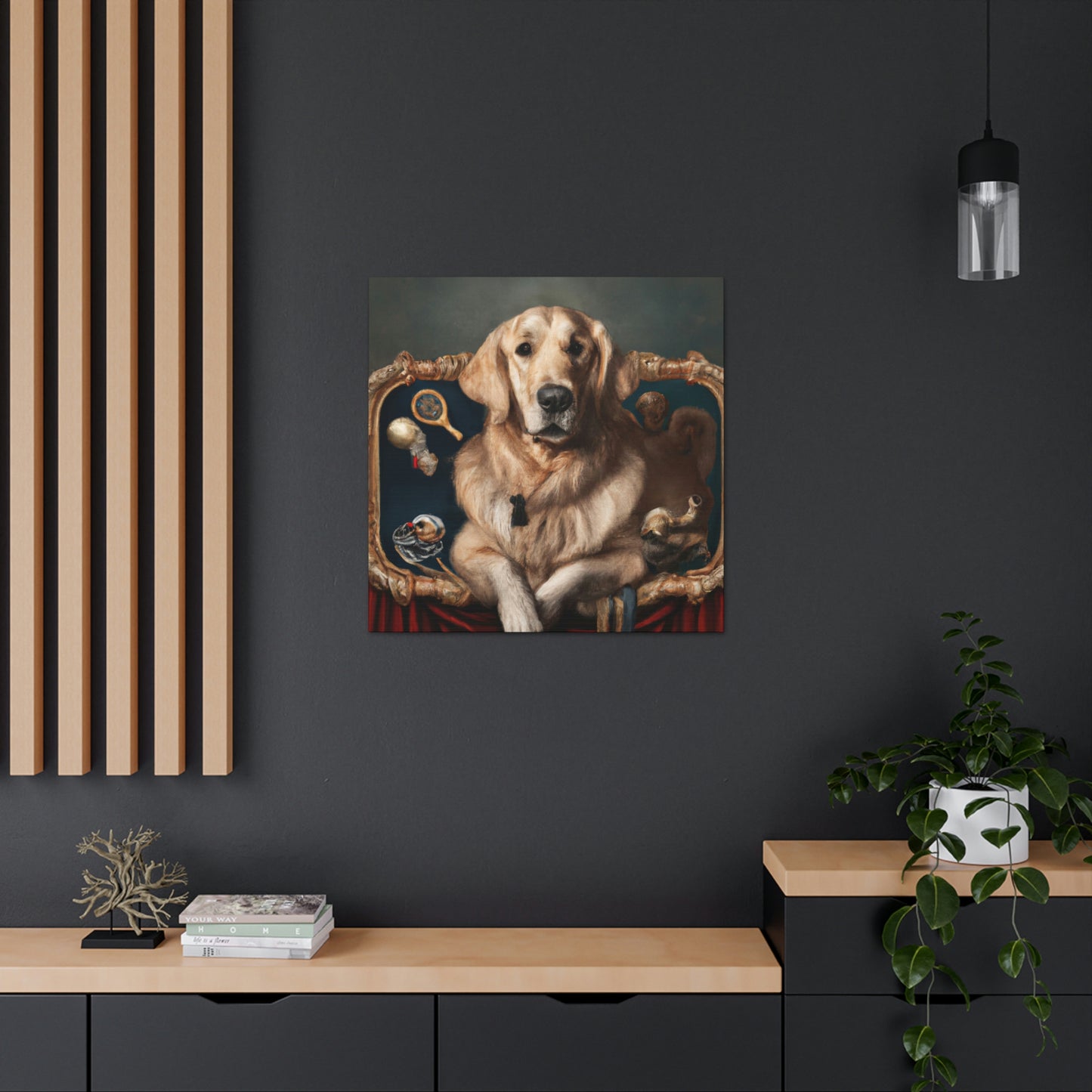 Golden Retriever Grace - Canvas