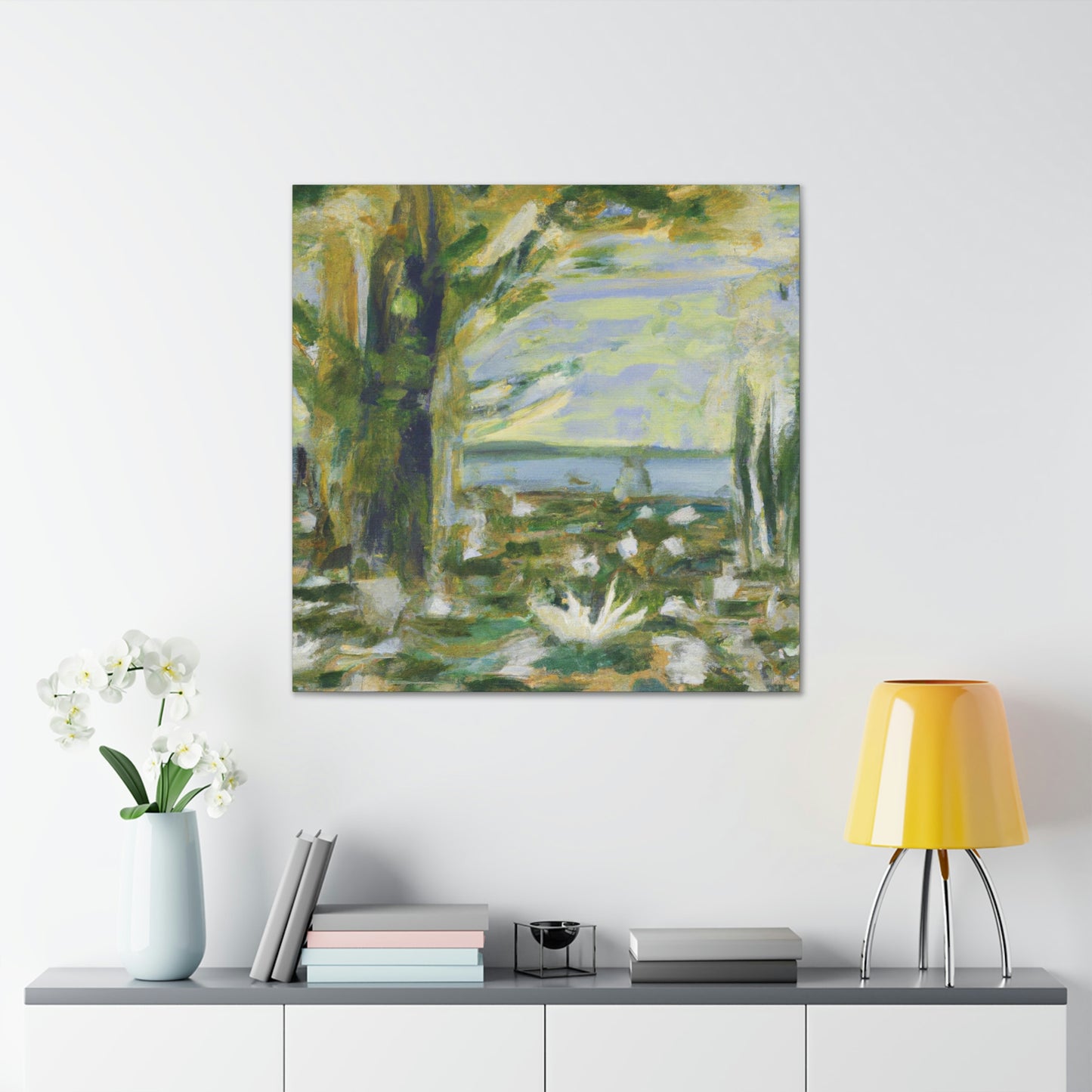 Lotus Mystical Embrace - Canvas