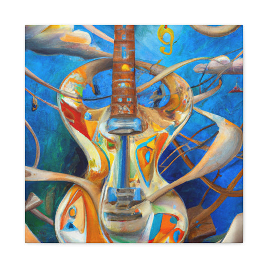 Electric Guitar Ecstasy - Canvas