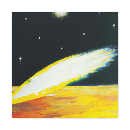 Comet Through Infinity - Canvas