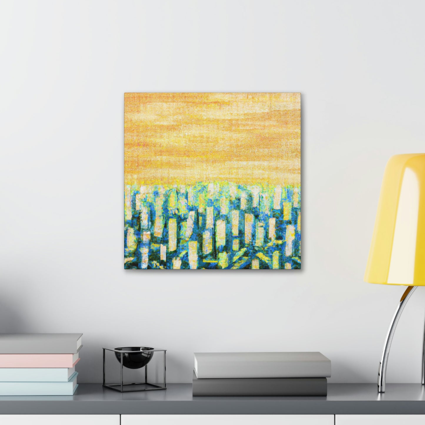 Corn in Moonlight Gloaming - Canvas