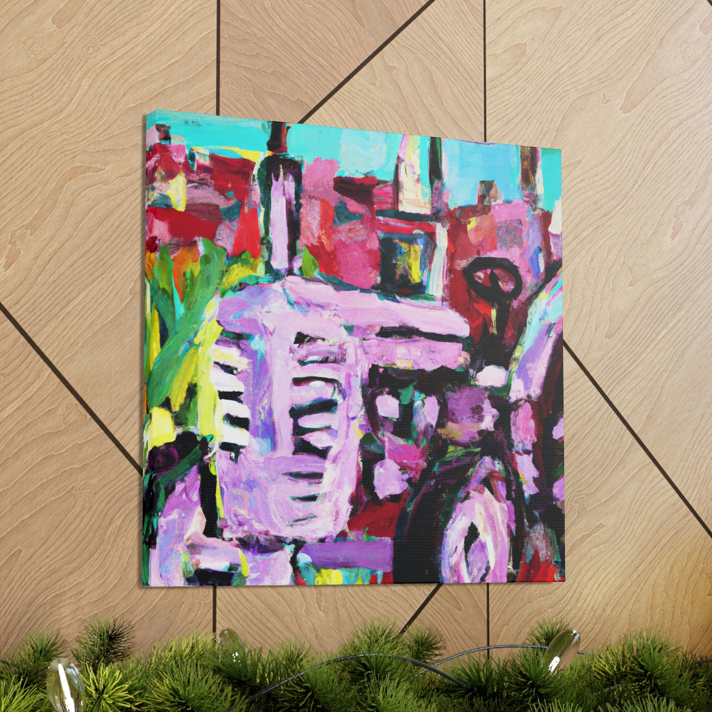 "Tractor of Expressionism" - Canvas