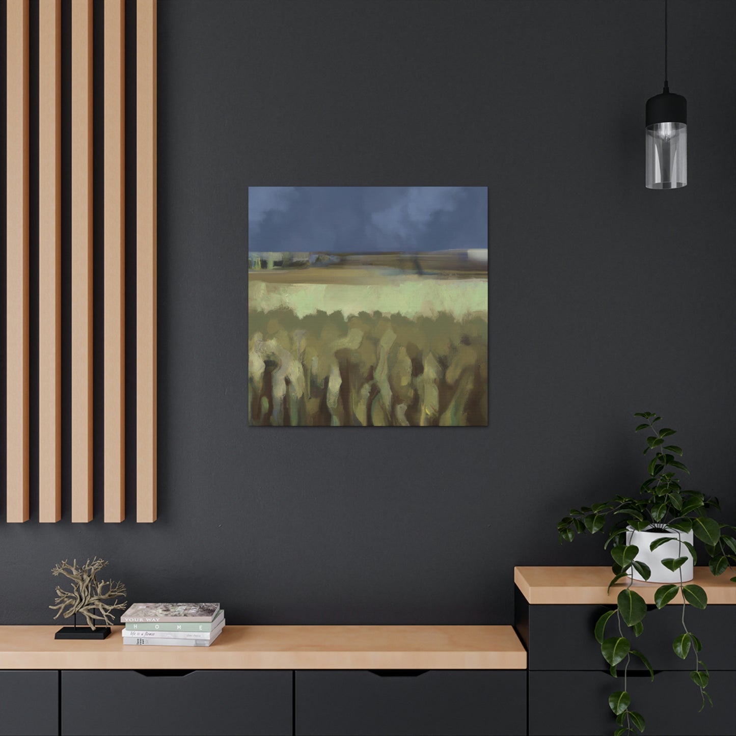 Harvest of Golden Wheat - Canvas