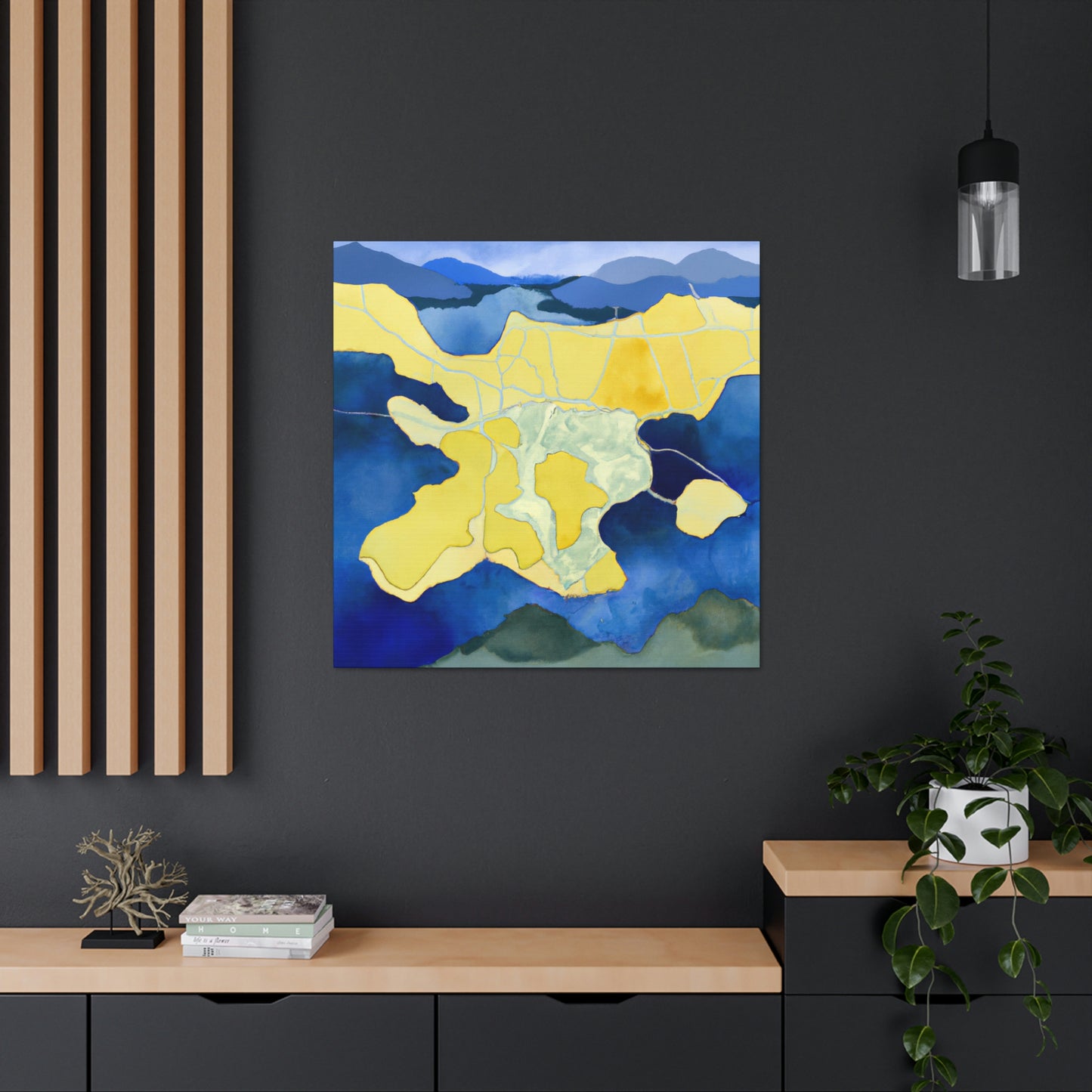 Archipelago Abstract Dreaming - Canvas