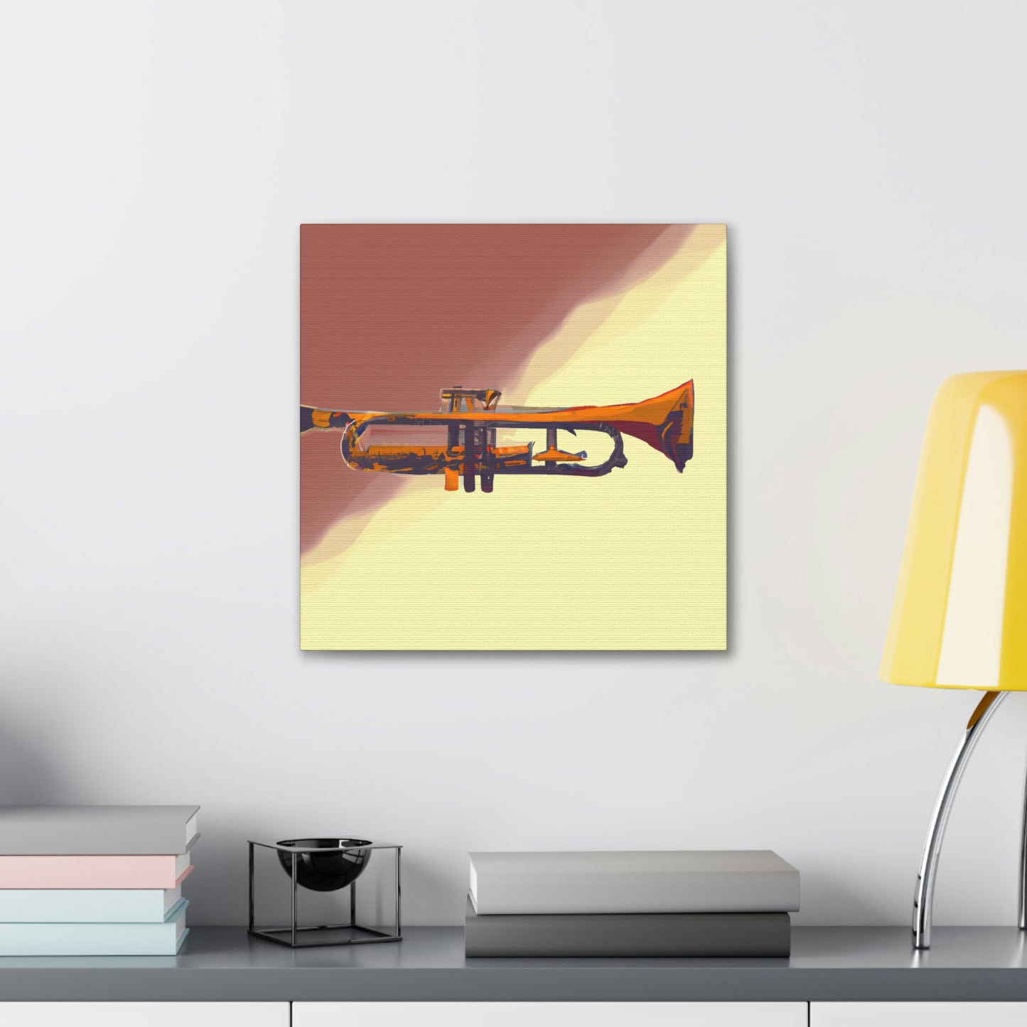 "A Brassy Trumpet Song" - Canvas