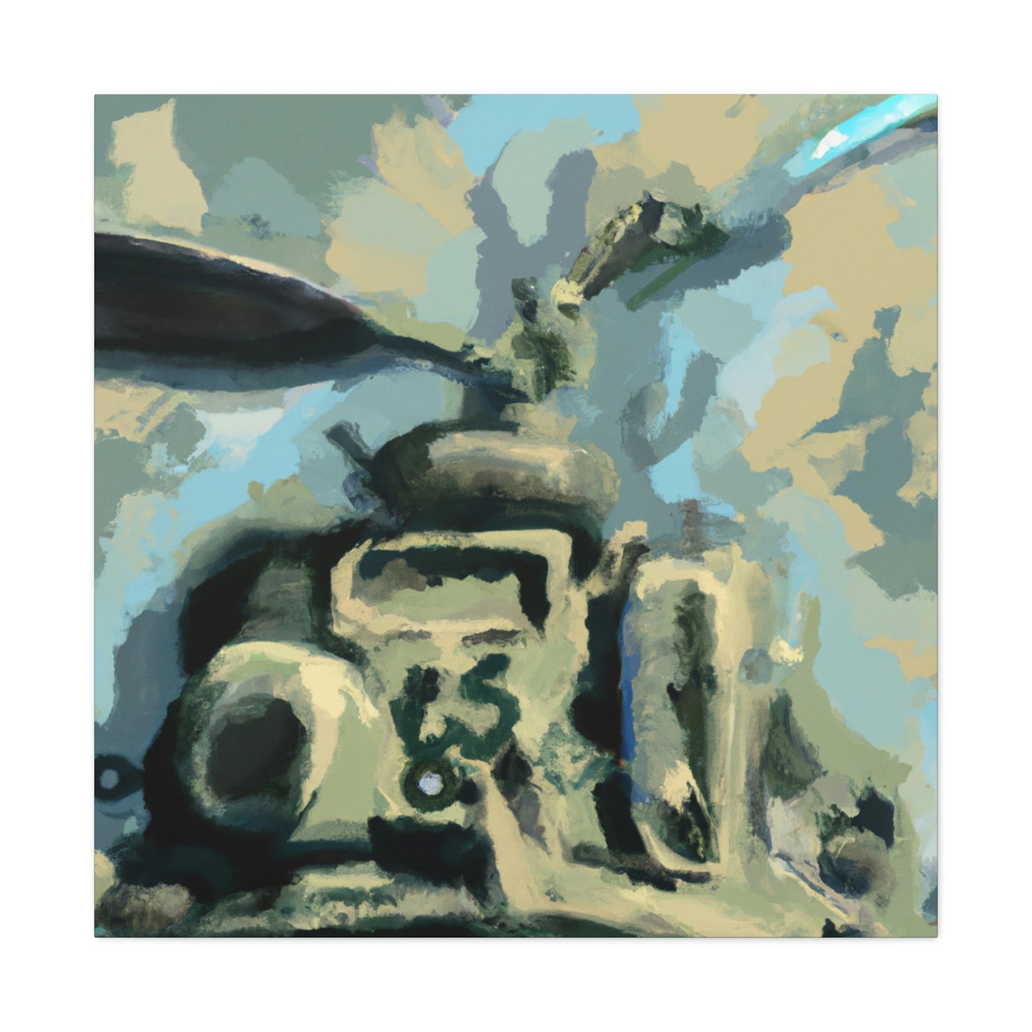 Seabee Abstract Triumph - Canvas