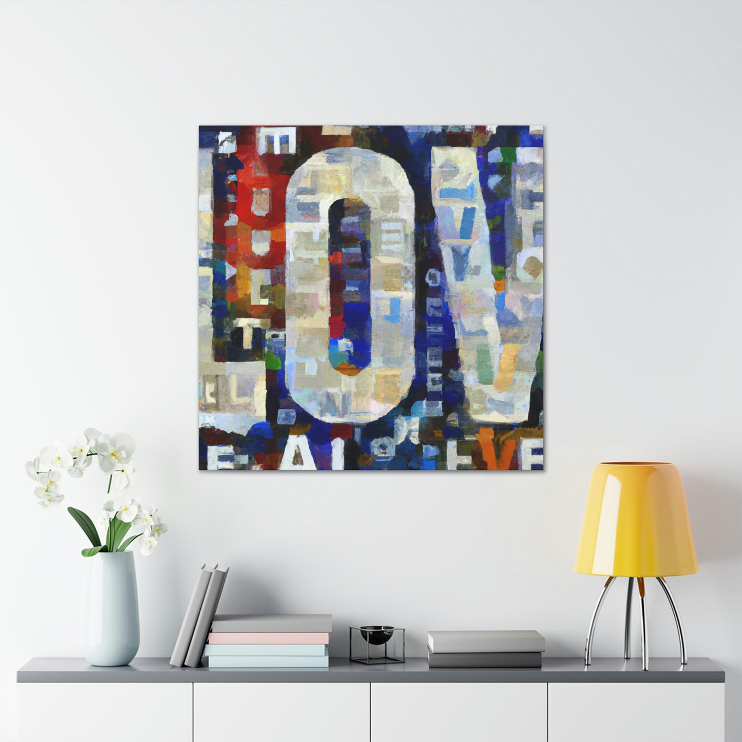 Love Letters Illuminated - Canvas